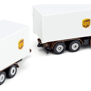 Zestaw pojazdów UPS Logistics modele metalowe SIKU S6324